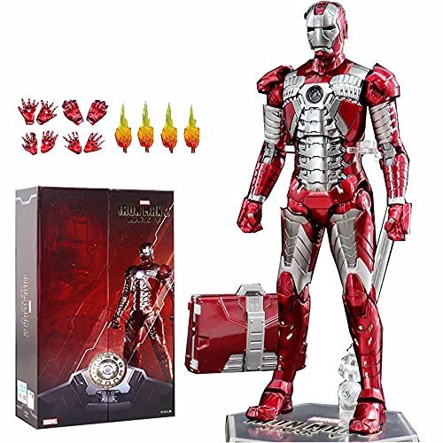 10th Anniversary Deluxe Collector 18 CM Iron Man MK5 Action Figure