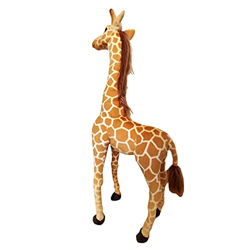 40 "felpa jirafa gran soporte de peluche animal suave regalo niño 100 cm niños habitación decoración