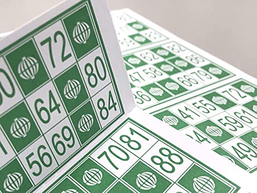 600 Cartones para Bingo Tradicional De 90 Bolas