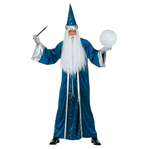 Acan Varita de mago, accesorio para disfraz de hechicero, carnaval, halloween, magia, fiestas, cumpleaños, negro y blanco, 31 cm