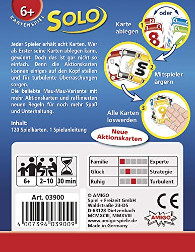 Amigo Spiel + Freizeit - Juego de cartas, de 2 a 10 jugadores [importado de Alemania]