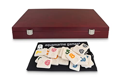 Aquamarine Games - Rummy profesional, 6 jugadores (Compudid cp009)