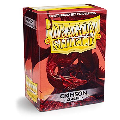 Arcane Tinmen 10021 Dragon Shield: Crimson - Lote de 100 Hojas