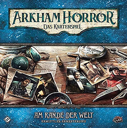 Asmodee Arkham Horror: LCG – Am Rande Der Weltt, expansión de investigación, Juego de Cartas en alemán