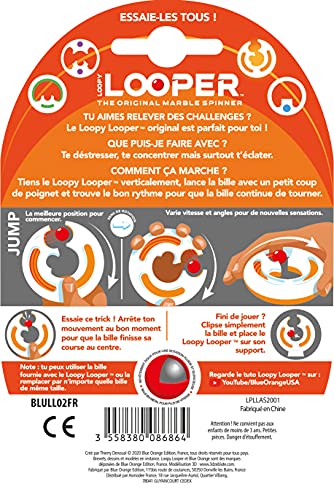 Asmodee- Loopy Looper Jump BLULL02FR - Juego de dirección antiestrés
