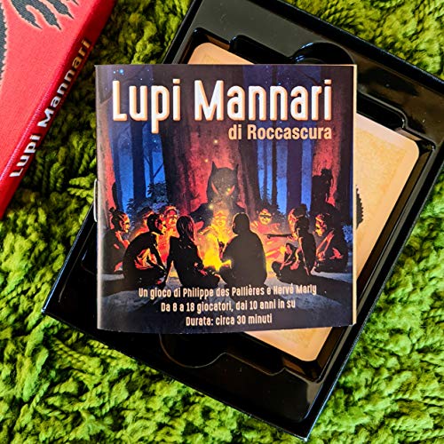 Asmodee - Lupi Mannari di Roccascura, Juego de Cartas, edición en Italiano, 8923