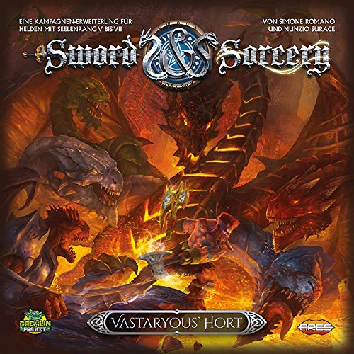 Asmodee Sword & Sorcery Vastaryous Hort, expansión, Juego de Expertos, en alemán