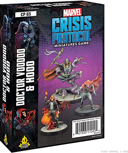 Atomic Mass Games Marvel Crisis Procol - Crisis Protocol Doctor Voodoo Hood EN - Juego de Miniaturas en Inglés FFGCP65