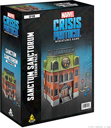 Atomic Mass Games Marvel Crisis Procol - Crisis Protocol Sanctum Sanctorum Terrain EN - Juego de Miniaturas en Inglés (FFGCP68)