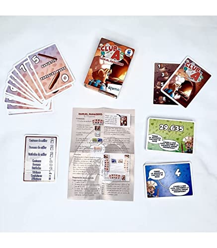 Atomo Games- Dani el Panadero Club A Juego de Cartas, Multicolor (XAG-29505)