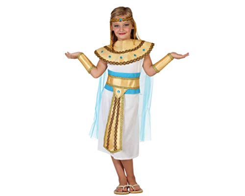 ATOSA disfraz egipcia niña infantil dorado 10 a 12 años