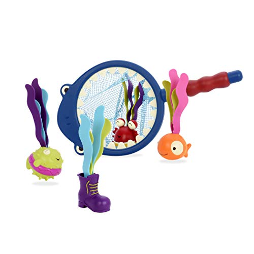 B. Toys- Red de juguete para pescado – Juego para la piscina, Color turquesa (Branford Ltd. BX1521Z)