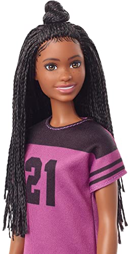 Barbie Brooklyn Estudio de grabación Muñeca afroamericana con set de juego y accesorios musicales de juguete, regalo para niñas y niños +3 años (Mattel GYG40)