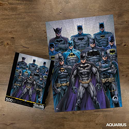 Batman DC Comics Batsuits 500 Piece Jigsaw Puzzle