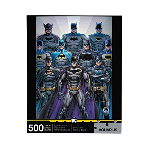 Batman DC Comics Batsuits 500 Piece Jigsaw Puzzle