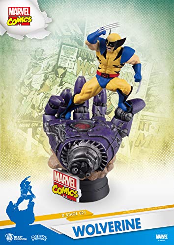 Beast Kingdom Toys DS-021 Marvel Comics D-Stage PVC Diorama Wolverine 15 cm Dioramas