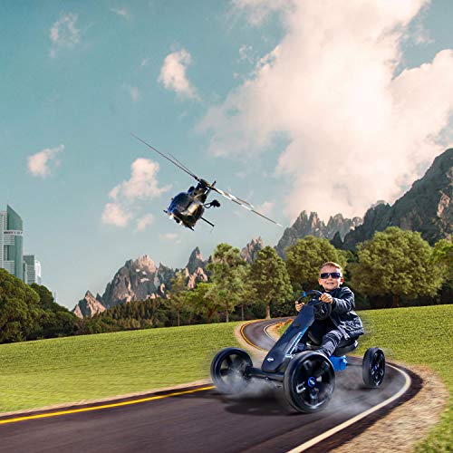 Berg Pedal Gokart Reppy Roadster con Caja de Sonido en el Volante| Coche de Pedales, Seguro y Estabilidad, Juguete para niños Adecuado para niños de 2,5 a 6 años