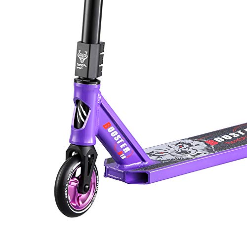 Bestial Wolf Booster B18 | Patinete Scooter | Patinete Freestyle | Patinete Profesional | Riders | Nivel Semi Pro | Color Violeta