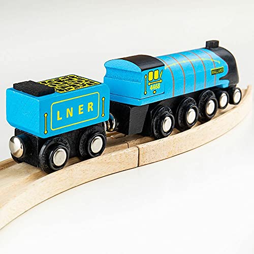 Bigjigs Rail replika lokomot-Mallard+3kol,BJT440
