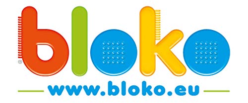 BLOKO Pik'Pod Farm Box-Juego de 52 Bloques de Dientes, Multicolor (MBI International Bloko503541)