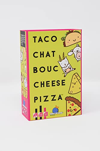 Blue Orange Taco Chat Bouc Cheese Pizza - Juego de cartas y velocidad