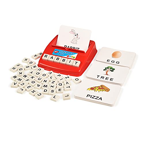 BOHS Literacy Wiz Fun Game - Palabras de vista superior - 60 tarjetas flash - Juguetes educativos para aprendizaje de idiomas preescolares