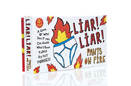 Boxer Gifts GA3033 Liar Liar Pants On Fire Fun Juego de Cartas | Rápido Ritmo | para Toda la Familia y Edades