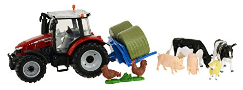 Britains 43205" Massey Fergusson Traktor Farm - Juego de Mesa