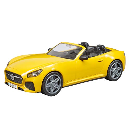 Bruder 3480 Roadster - Coche infantil, color amarillo , color/modelo surtido