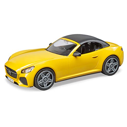Bruder 3480 Roadster - Coche infantil, color amarillo , color/modelo surtido