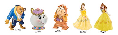 Bullyland 12474 - Figura de Juego, La Bella y la Bestia de Walt Disney - Madame Pottine, Aprox. 6 cm, Figura Pintada a Mano, sin PVC, para Que los niños jueguen de Forma imaginativa
