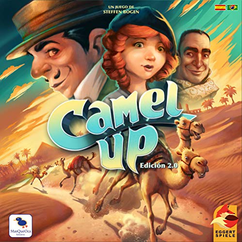 Camel Up 2.0 Español y Portugues MasQueOca Ediciones (MQOE00A01)