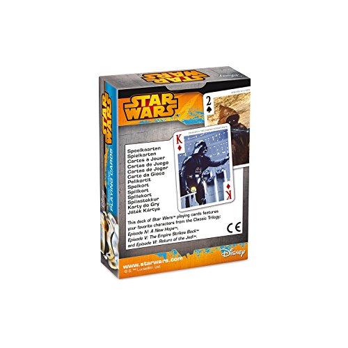 Cartamundi 22501577 - Star Wars Naipes - Episodio IV-VI , color/modelo surtido