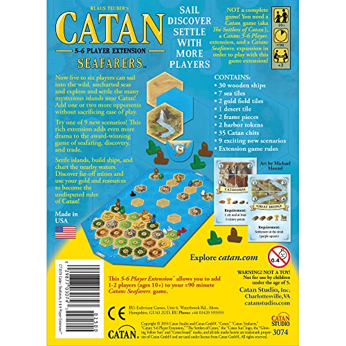 Catan: Seafarers 5-6 player Extension