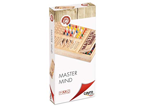 Cayro - Mastermind Colores de Madera - Juego de razonamiento y Estrategia - Juego de Mesa - Desarrollo de Habilidades cognitivas e inteligencias múltiples - Juego de Mesa (626)