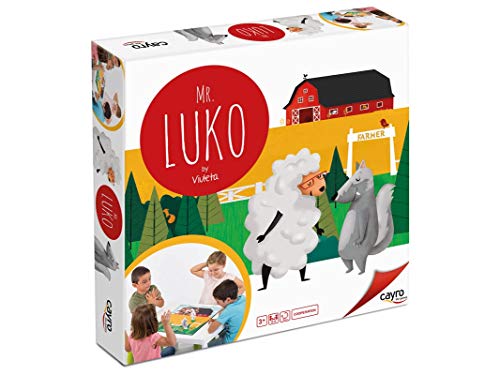 Cayro - Mr.Luko - Juego de observación y trabajo en equipo - juego de mesa - Desarrollo de habilidades cognitivas y habilidades sociales - Juego de mesa (883)