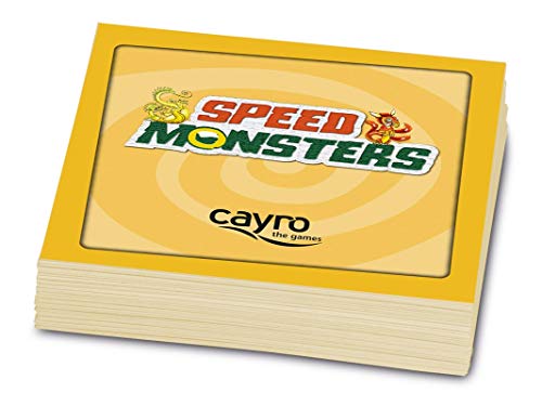 Cayro - Speed Monsters - Juego Palabras y Desarrollo lingüístico - Juego de Mesa - Desarrollo de Memoria y expresión Verbal y comunicación - Juego de Mesa (7018)