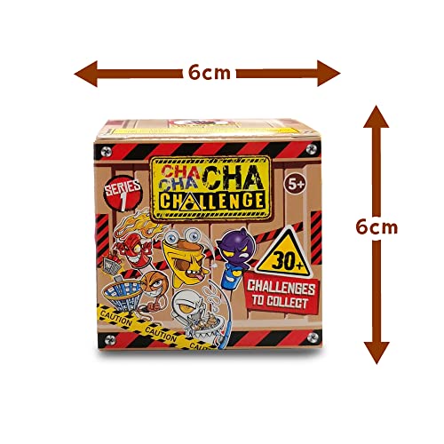 CHACHACHA CHALLENGE - Pack de 4 Cajas Sorpresa con 1 Modelo Exclusivo, Juguetes con retos de Habilidad coleccionables, envío de Modelo Aleatorio, para niños y niñas +5 años, Famosa (700017163) (CHA03)
