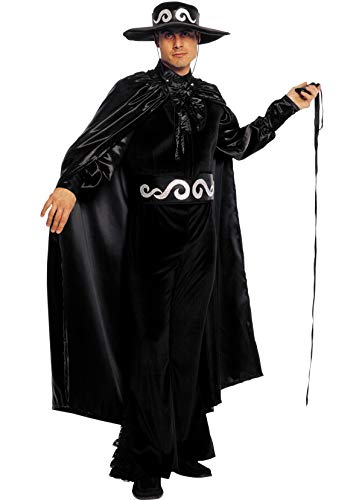 chiber - Disfraz Adulto Don Diego El Zorro
