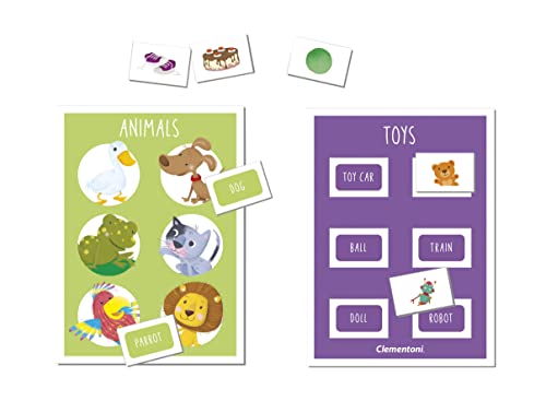 Clementoni - Aprendo Inglés juguete educativo para aprender inglés a partir de 5 años, juguete en español (55311)