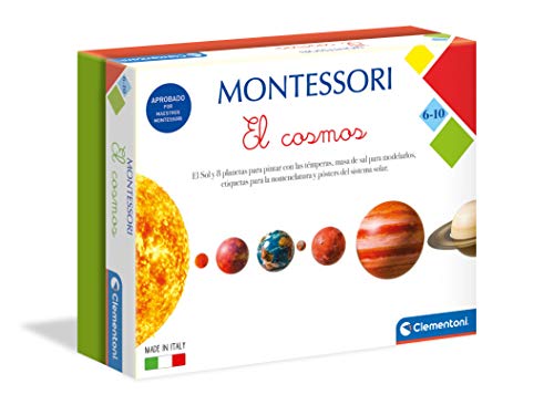 Clementoni - Montessori - El cosmos juego educativo en español (55397)
