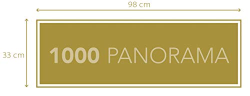 Clementoni - Puzzle de 1000 piezas Panorámico Friends, Puzzle adulto personajes (39588 )