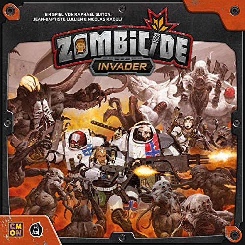 CMON Asmodee Zombicide Invader, Juego básico de experimentos, Dungeon Crawler, en alemán (CMND1203)