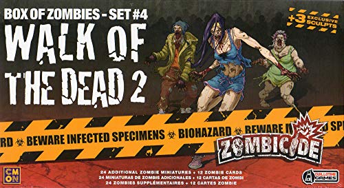 CMON Zombicide - 18 - Box of Zombies Set #4 - Walk of The Dead 2 -FR/EN/ES-