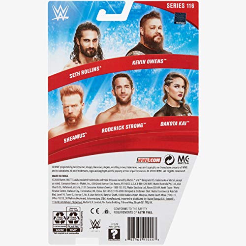 Collect WWE Serie 116 - Figura de acción de Sheamus, lleva a casa la acción de la WWE - aprox. 6 pulgadas