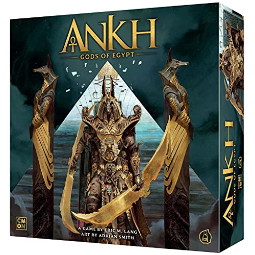 Cool Mini or Not Ankh: Dioses de Egipto - Juego de Mesa en Español, CMANK001ES