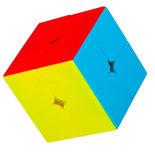 Coolzon Cubo Magico 2x2x3 Speed Puzzle Cube, Magic Cube 2x2 Stickerless 3D Puzzle Jigsaw Juguetes Educativos Regalos para Niños y Adultos