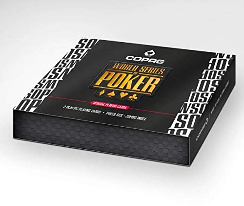 Copag Pack Dos Naipes Poker 100% Plástico WSOP, 98656