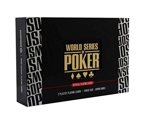 Copag Pack Dos Naipes Poker 100% Plástico WSOP, 98656