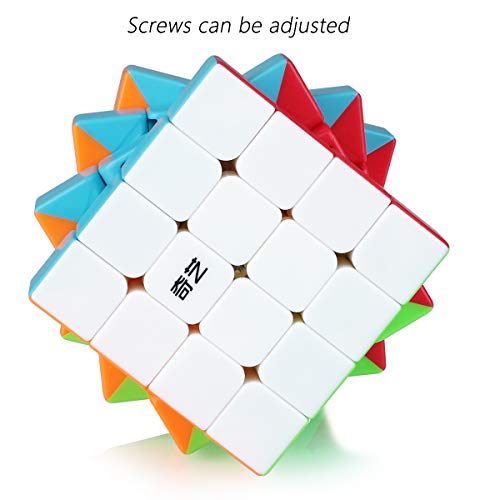 Cubo Magico 4x4 4x4x4 Speed Cube Puzzle Cubo de la Velocidad Niños Juguetes Educativos, Stickerless